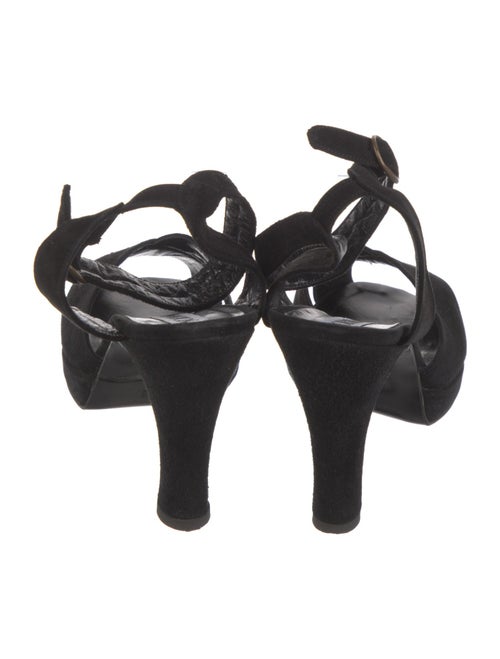 Norma Kamali Suede Sandals