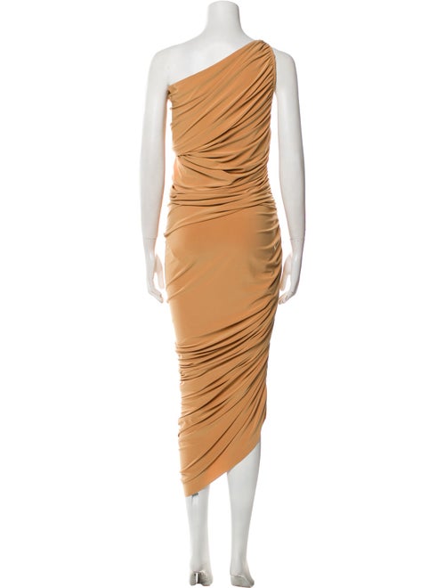 Norma Kamali One-Shoulder Long Dress