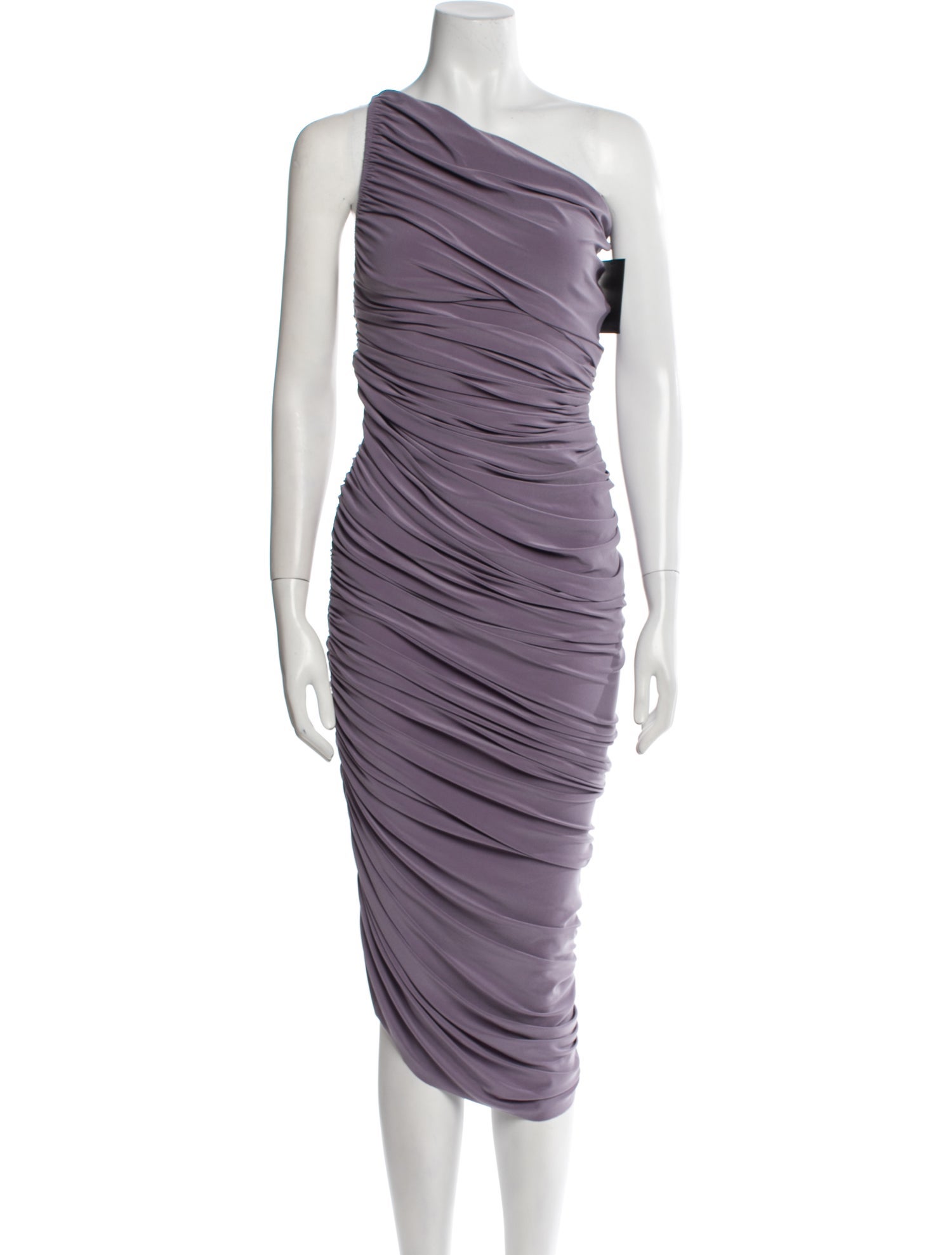 Norma Kamali One-Shoulder Long Dress w/ Tags