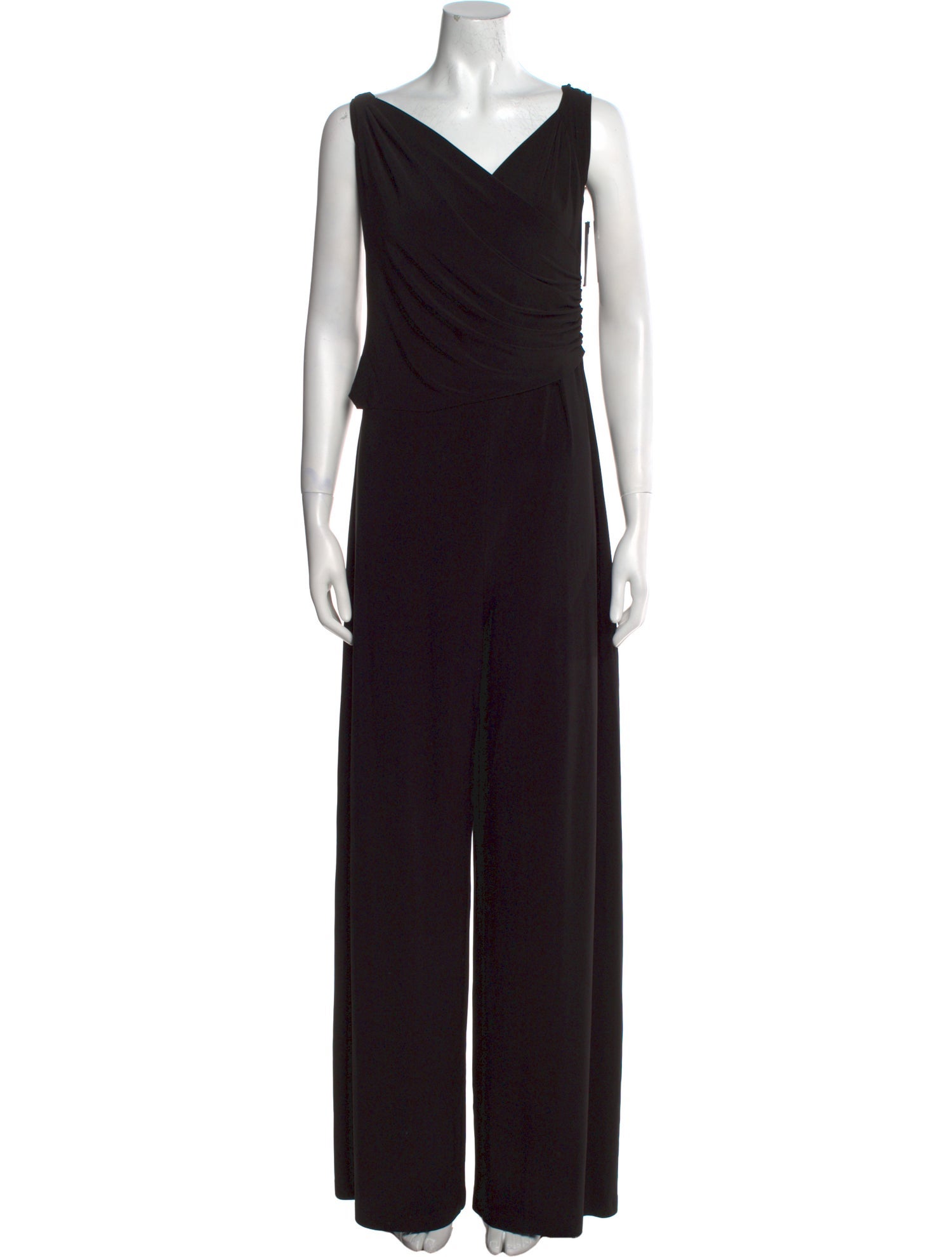 Norma Kamali V-Neck Jumpsuit