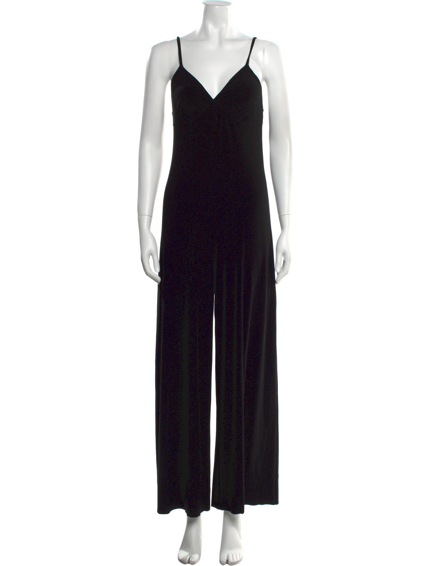 Norma Kamali V-Neck Jumpsuit