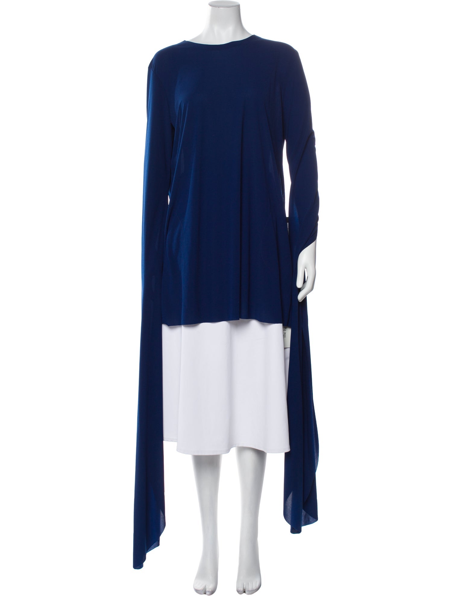 Norma Kamali Bateau Neckline Long Sleeve Tunic w/ Tags