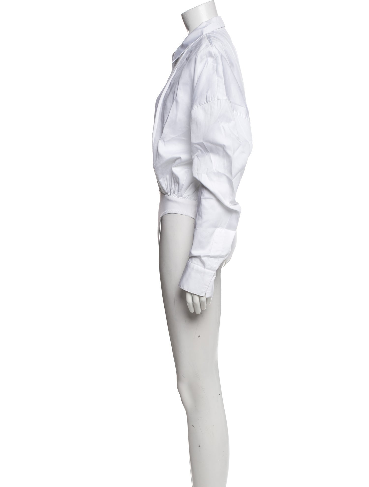 Norma Kamali Long Sleeve Bodysuit