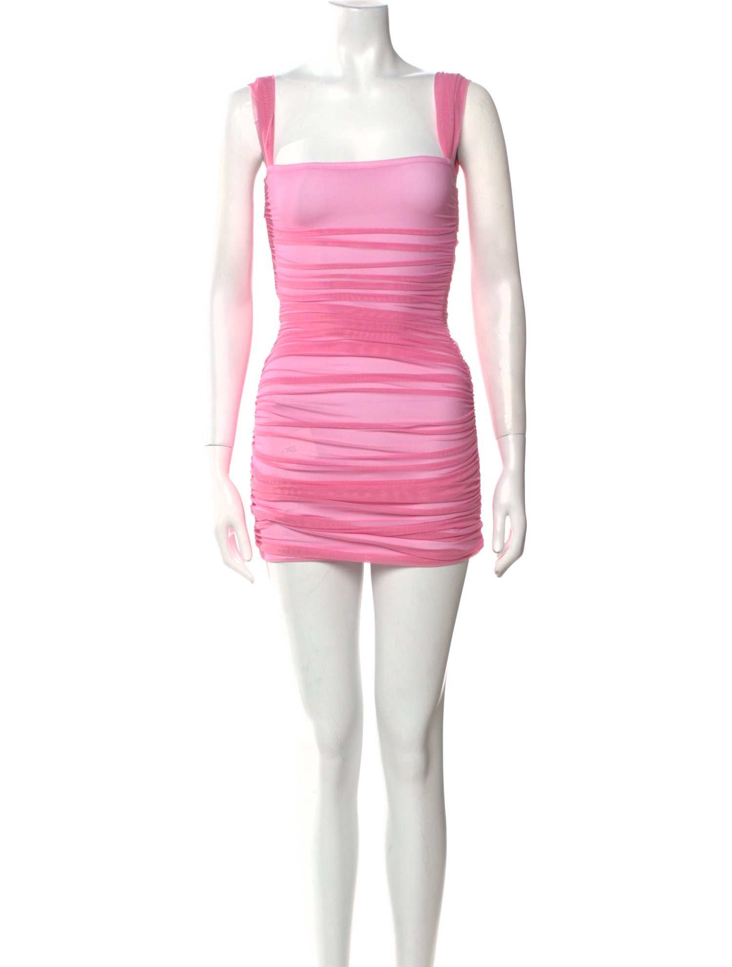 Norma Kamali Square Neckline Mini Dress