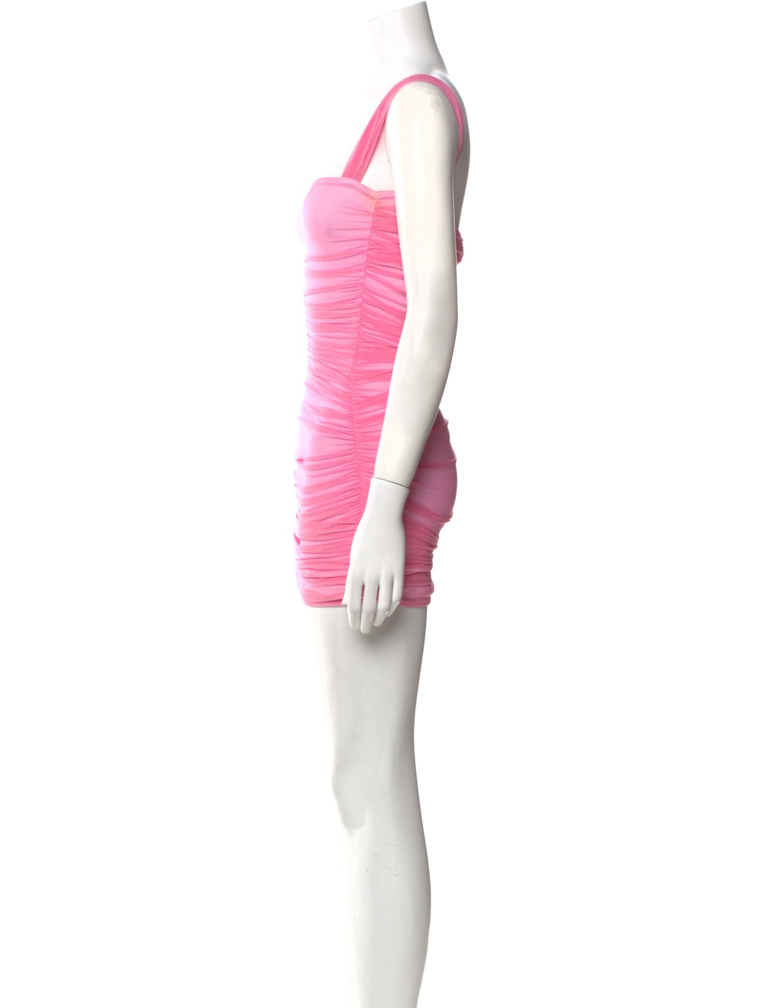 Norma Kamali Square Neckline Mini Dress