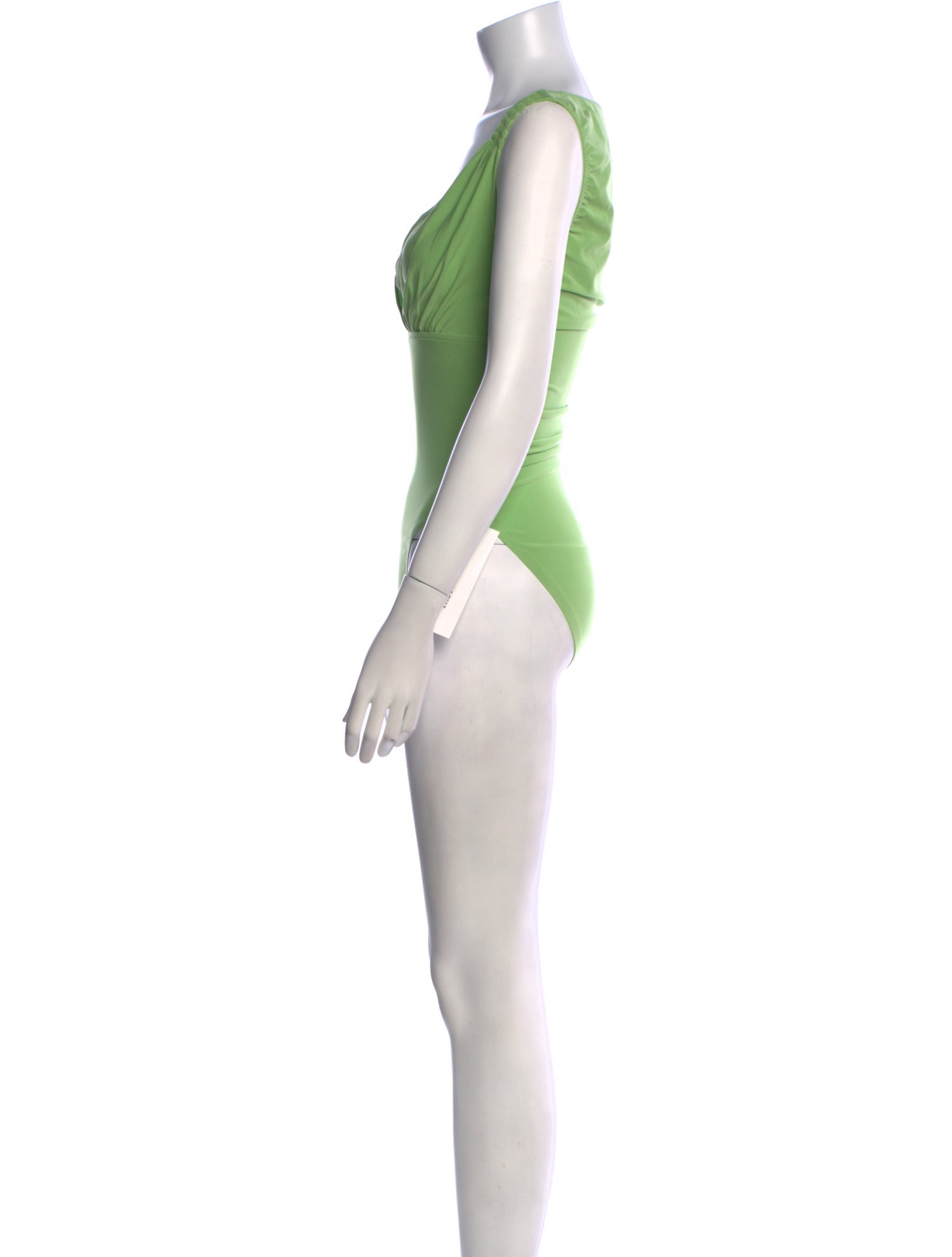 Norma Kamali V-Neck Sleeveless Bodysuit