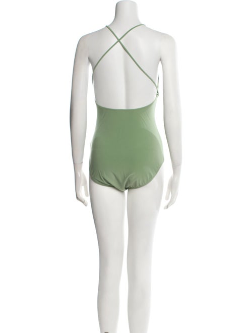 Norma Kamali V-Neck Sleeveless Bodysuit