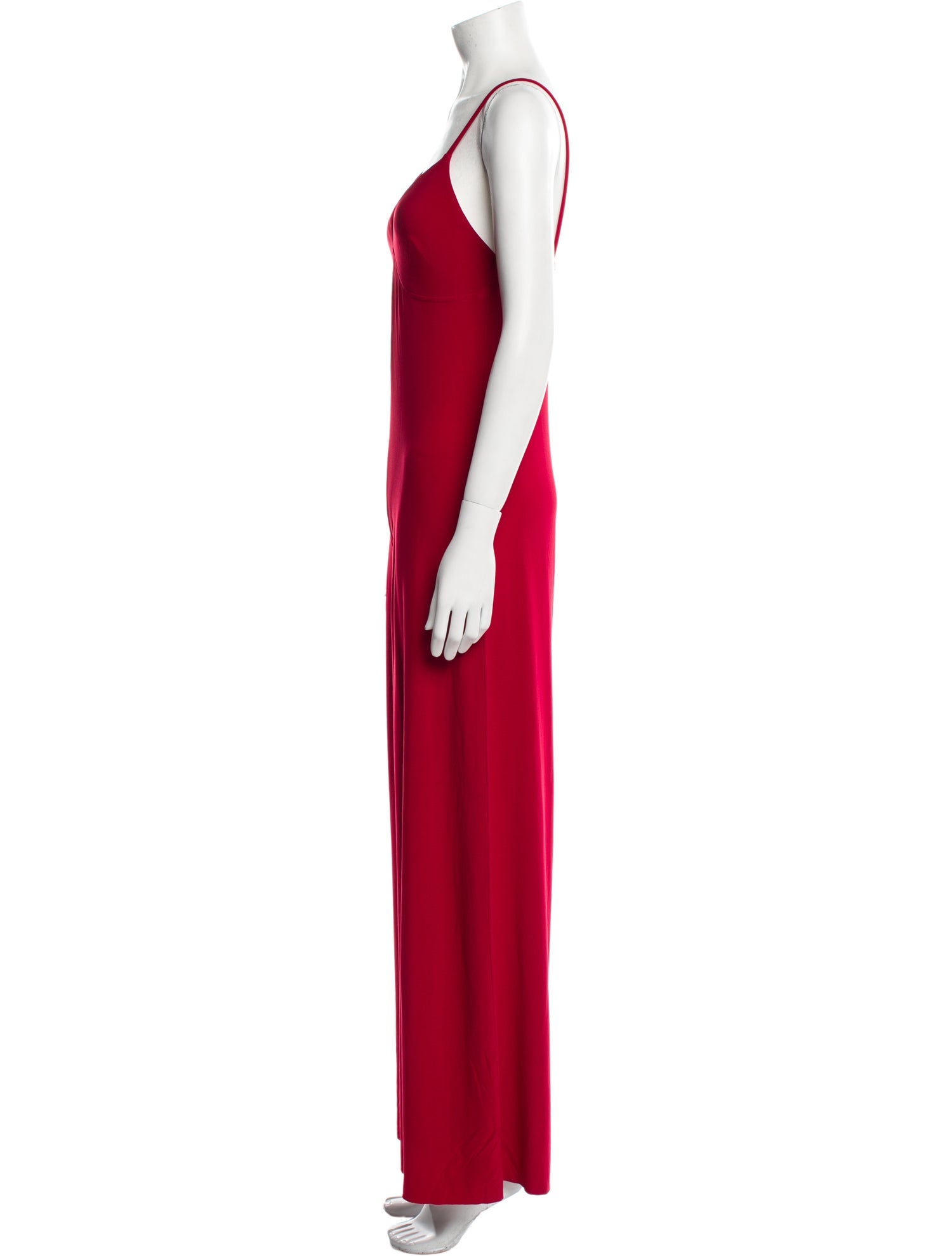 Norma Kamali V-Neck Jumpsuit