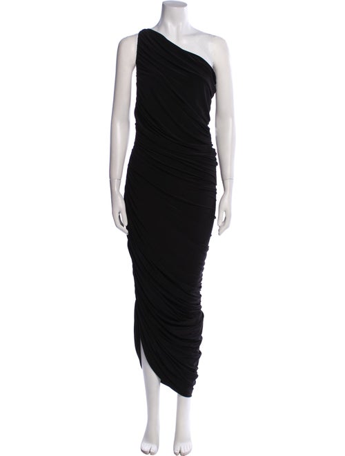 Norma Kamali One-Shoulder Long Dress