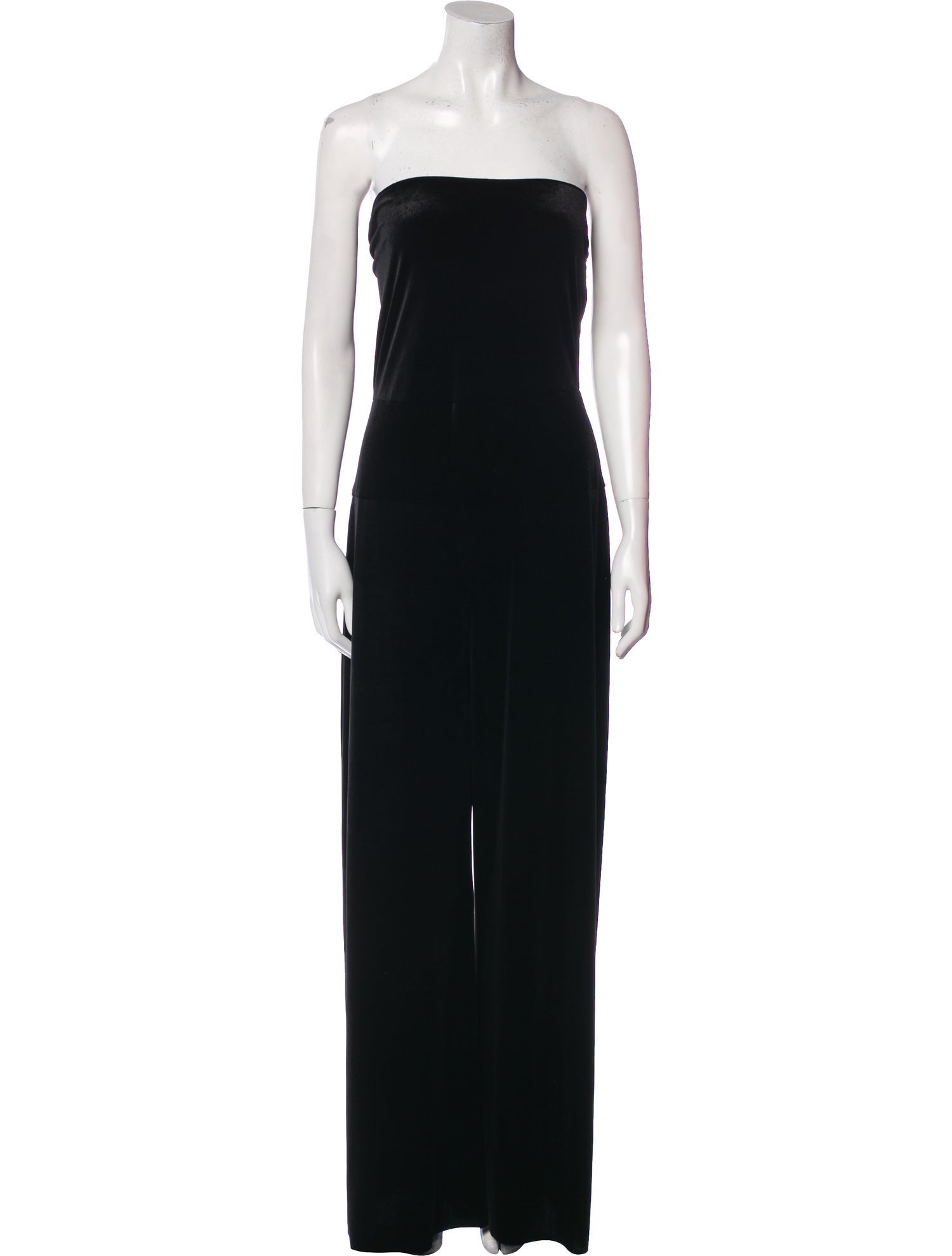Norma Kamali Strapless Jumpsuit