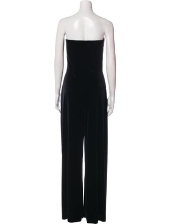 Norma Kamali Strapless Jumpsuit