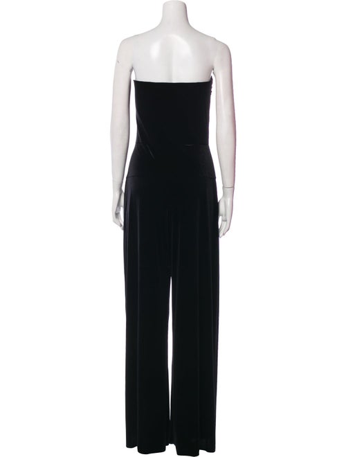 Norma Kamali Strapless Jumpsuit