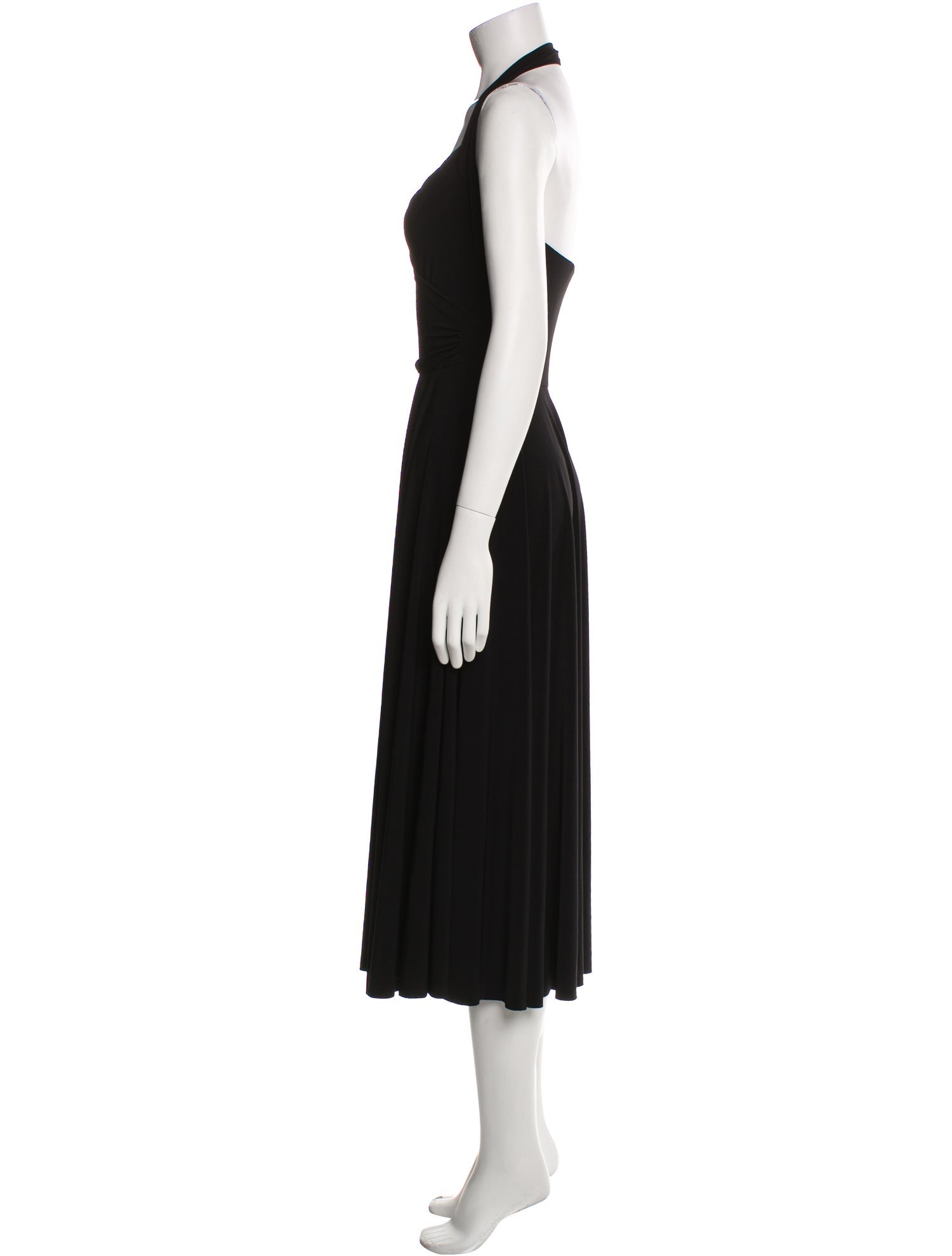 Norma Kamali Halterneck Midi Length Dress