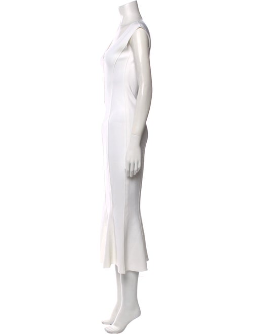 Norma Kamali Scoop Neck Long Dress