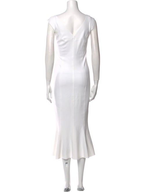 Norma Kamali Scoop Neck Long Dress