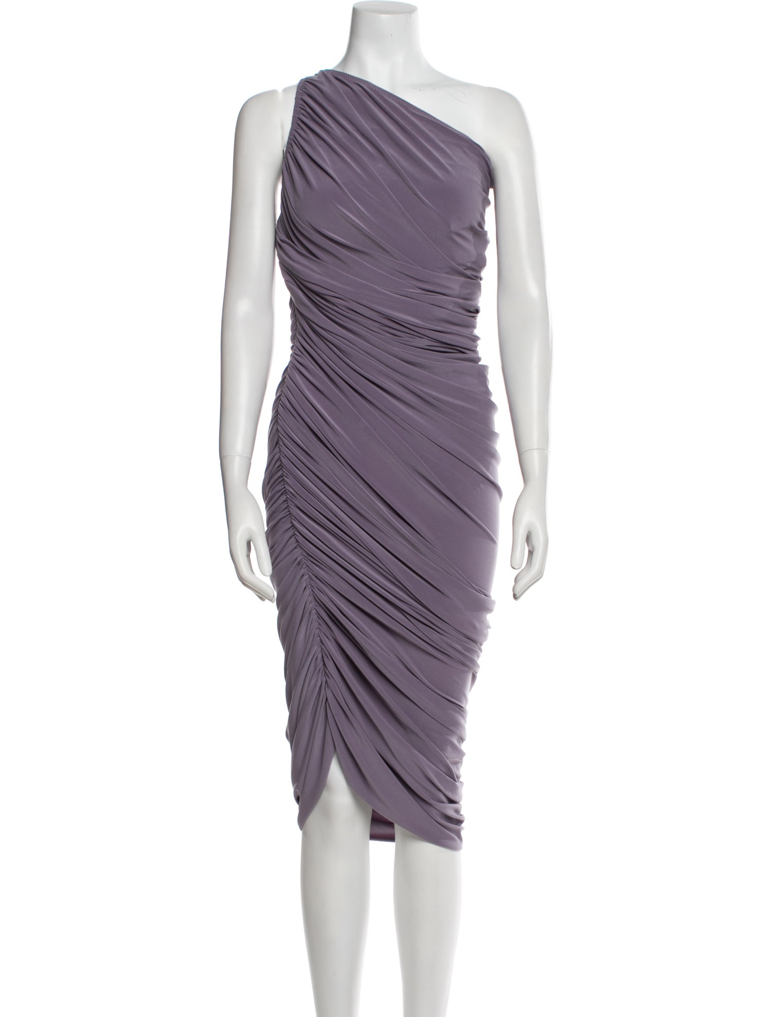 Norma Kamali One-Shoulder Long Dress