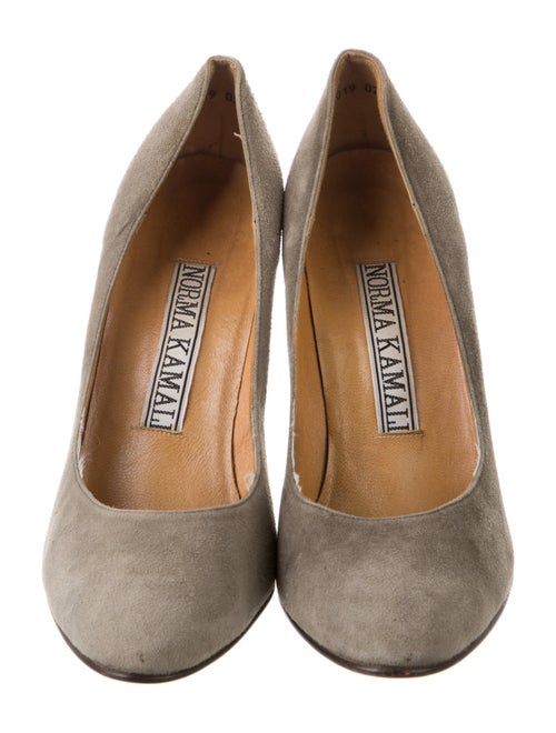 Norma Kamali Suede Pumps
