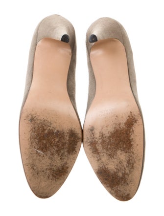 Norma Kamali Suede Pumps