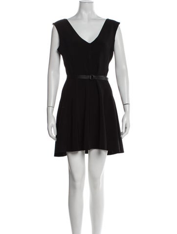 Norma Kamali Dresses V-Neck Mini Dress Us8, Fr40 | M