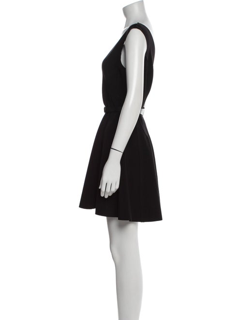 Norma Kamali V-Neck Mini Dress