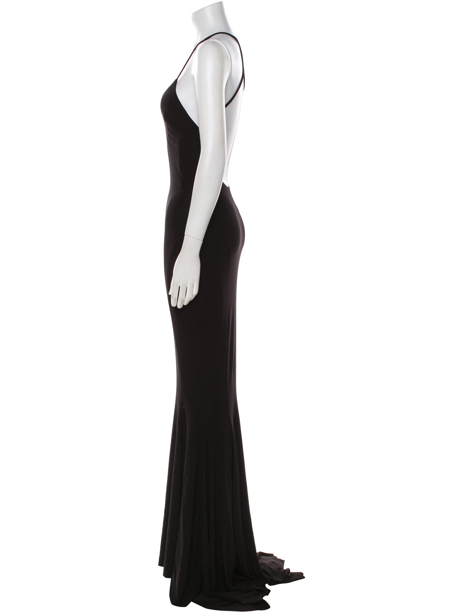 Norma Kamali V-Neck Long Dress w/ Tags