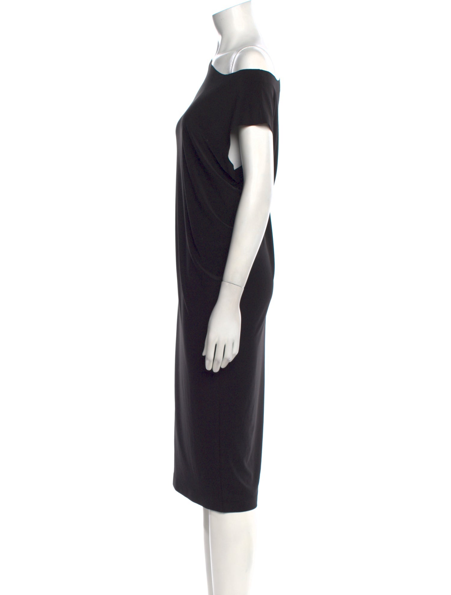 Norma Kamali Asymmetrical Midi Length Dress w/ Tags