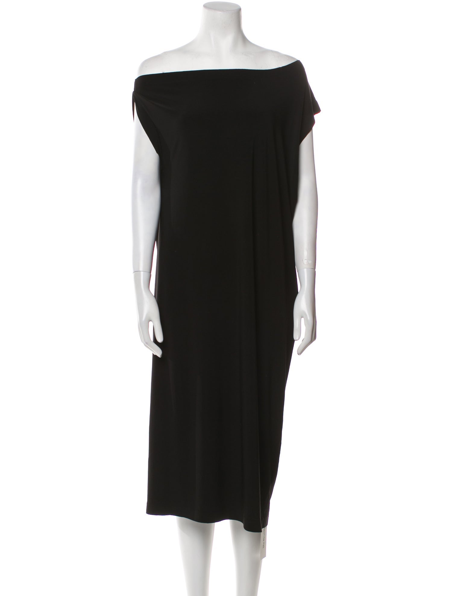 Norma Kamali Off-The-Shoulder Midi Length Dress w/ Tags