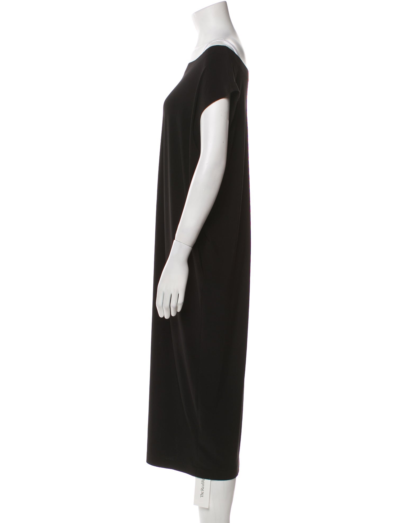Norma Kamali Off-The-Shoulder Midi Length Dress w/ Tags