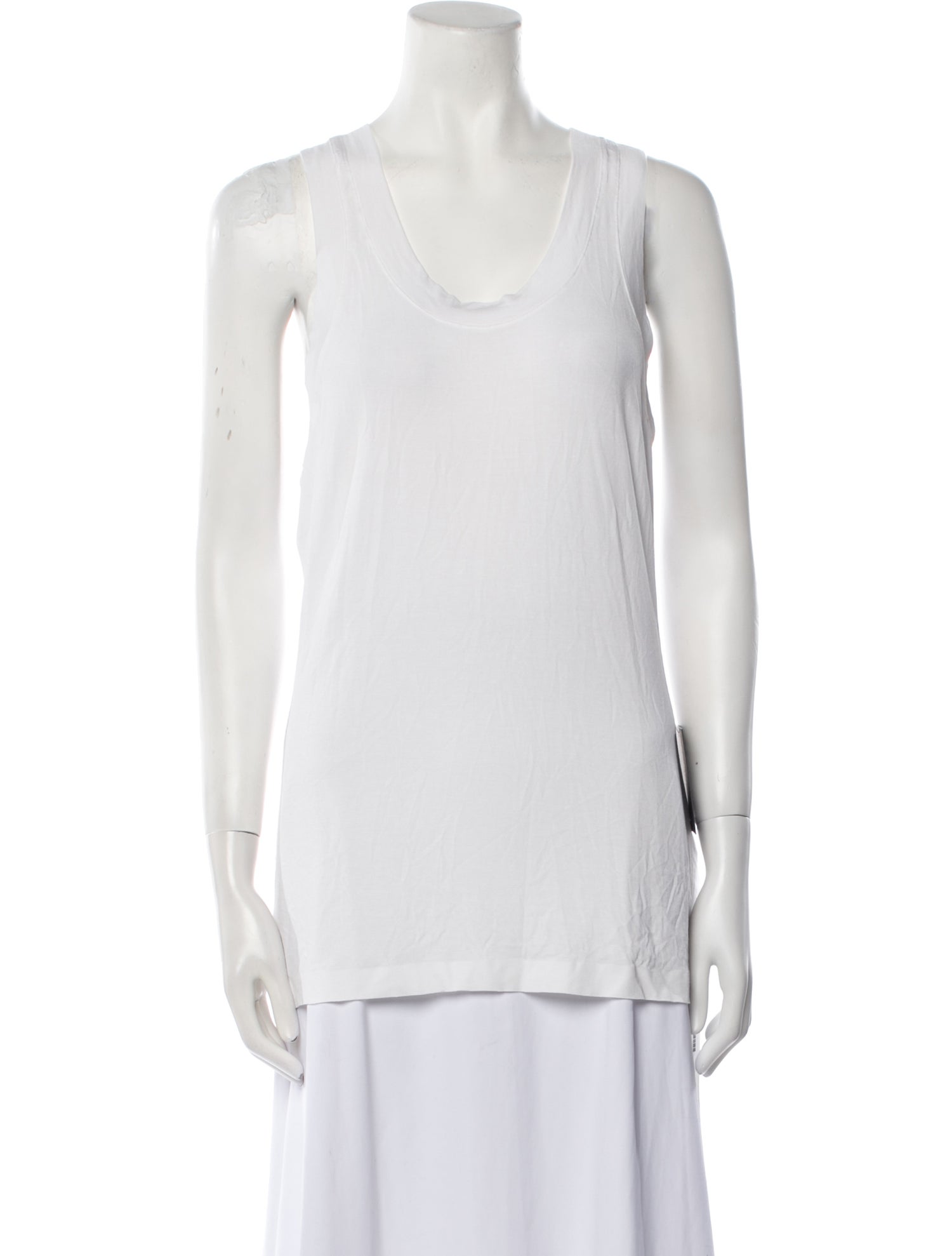 Norma Kamali Scoop Neck Sleeveless Top w/ Tags