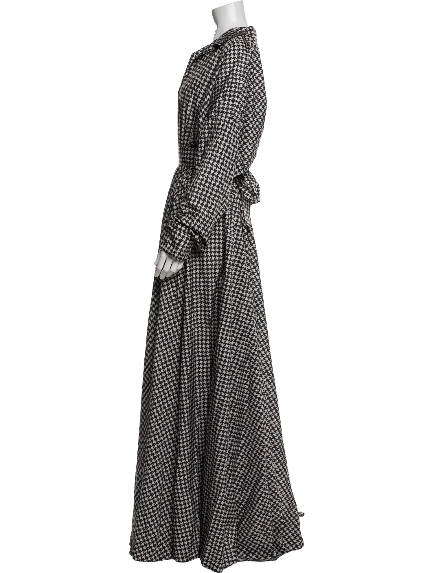 Norma Kamali Patterned Long Dress