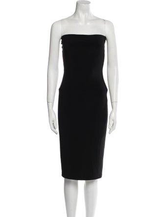 Norma Kamali Strapless Mini Dress