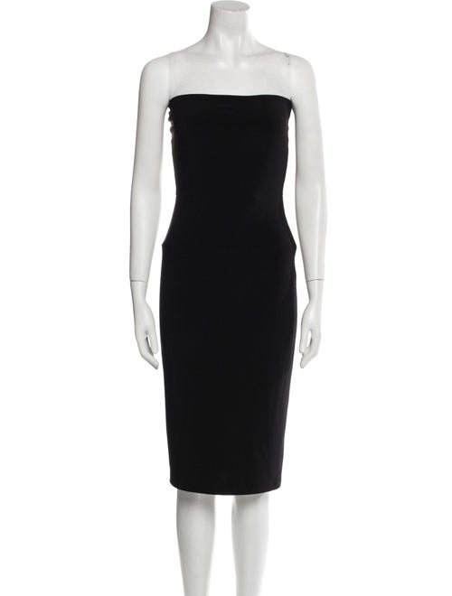Norma Kamali Strapless Mini Dress