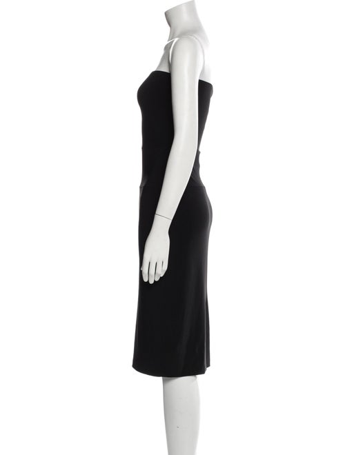 Norma Kamali Strapless Mini Dress