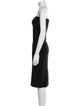 Norma Kamali Strapless Mini Dress