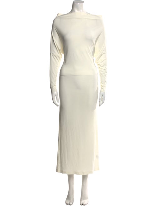 Norma Kamali Cowl Neck Long Dress