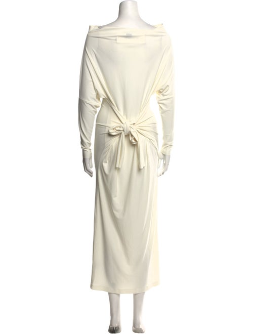 Norma Kamali Cowl Neck Long Dress