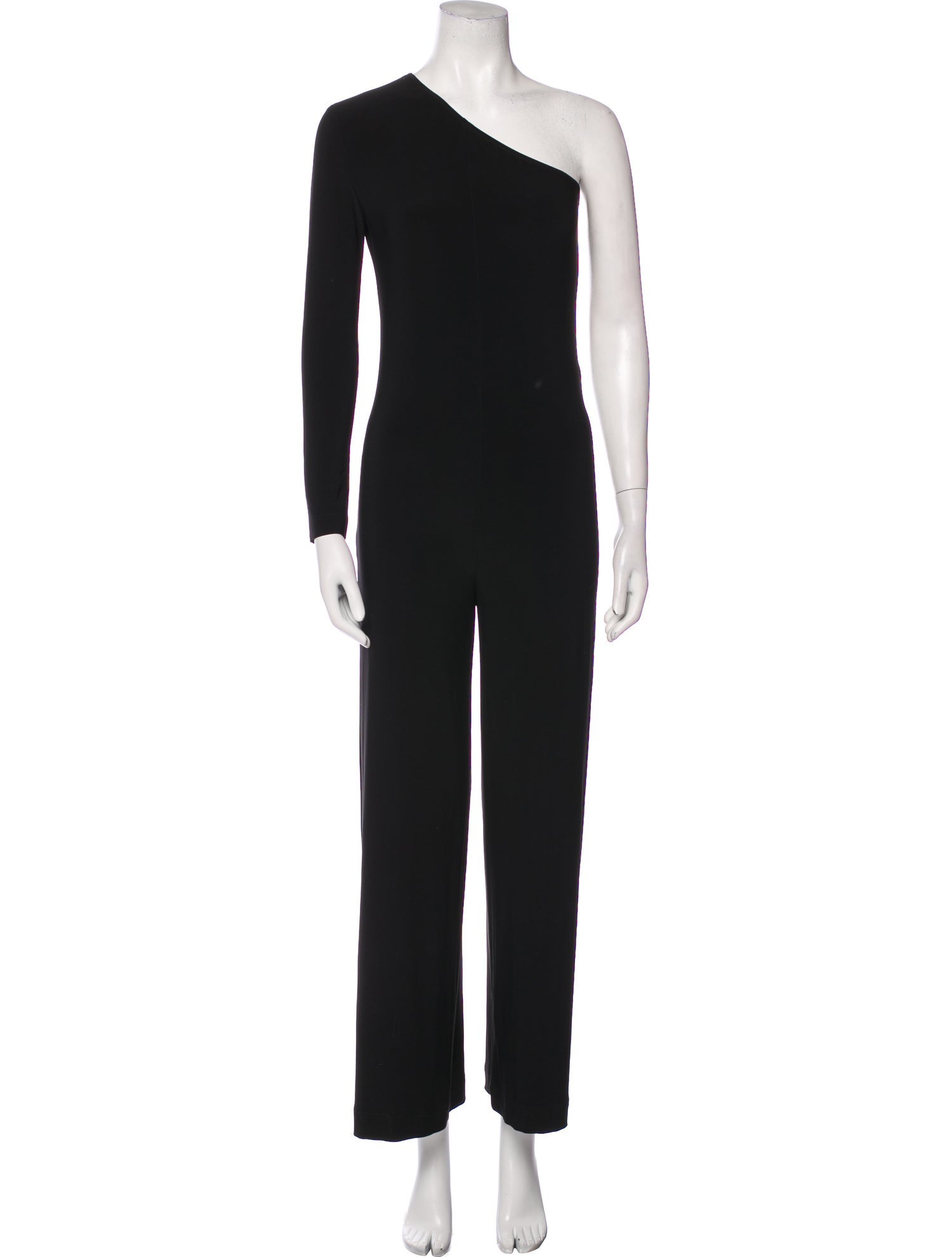 Norma Kamali One-Shoulder Jumpsuit