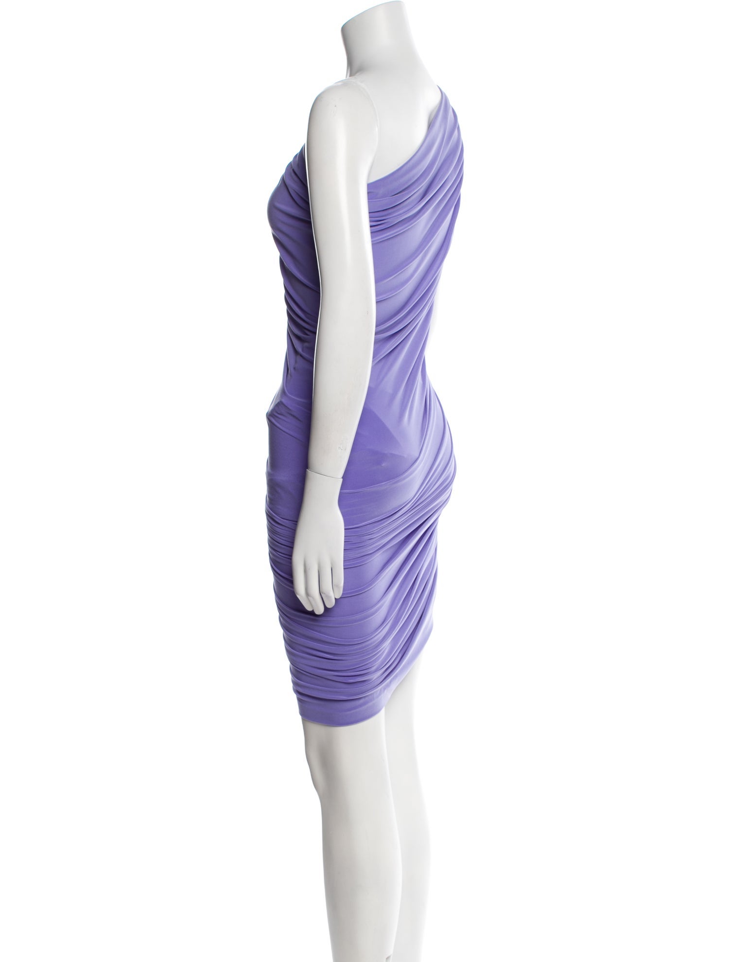 Norma Kamali Striped Mini Dress