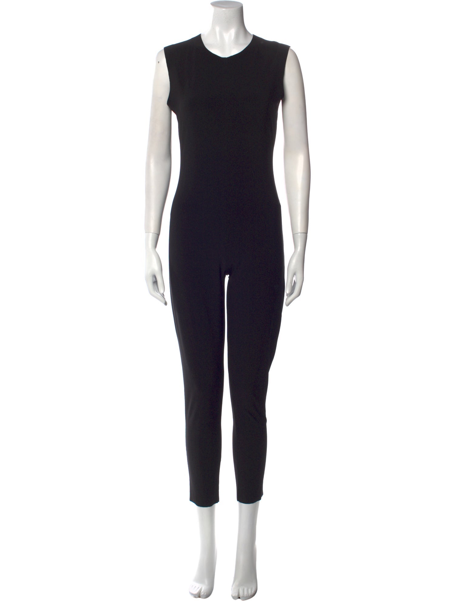 Norma Kamali Crew Neck Jumpsuit