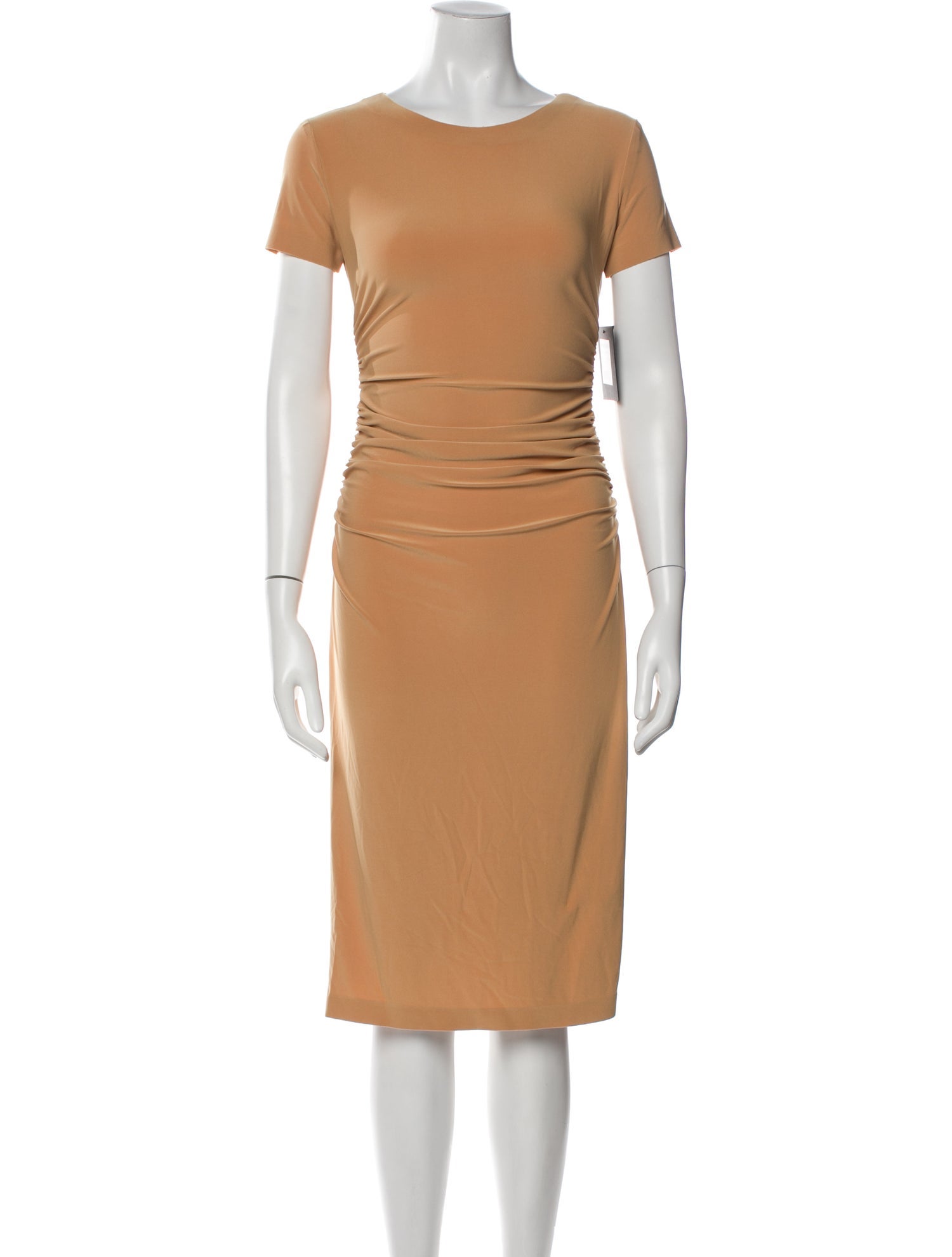 Norma Kamali Bateau Neckline Midi Length Dress w/ Tags