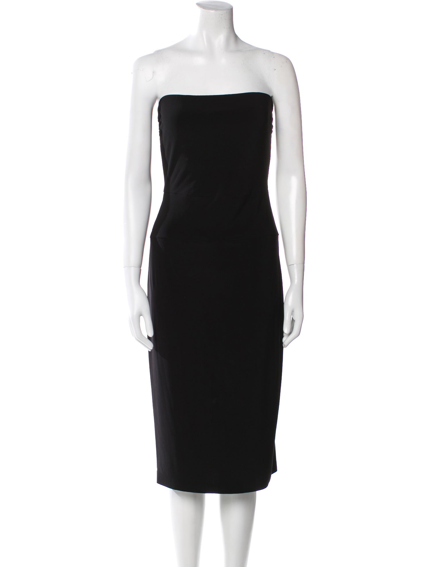 Norma Kamali Strapless Mini Dress