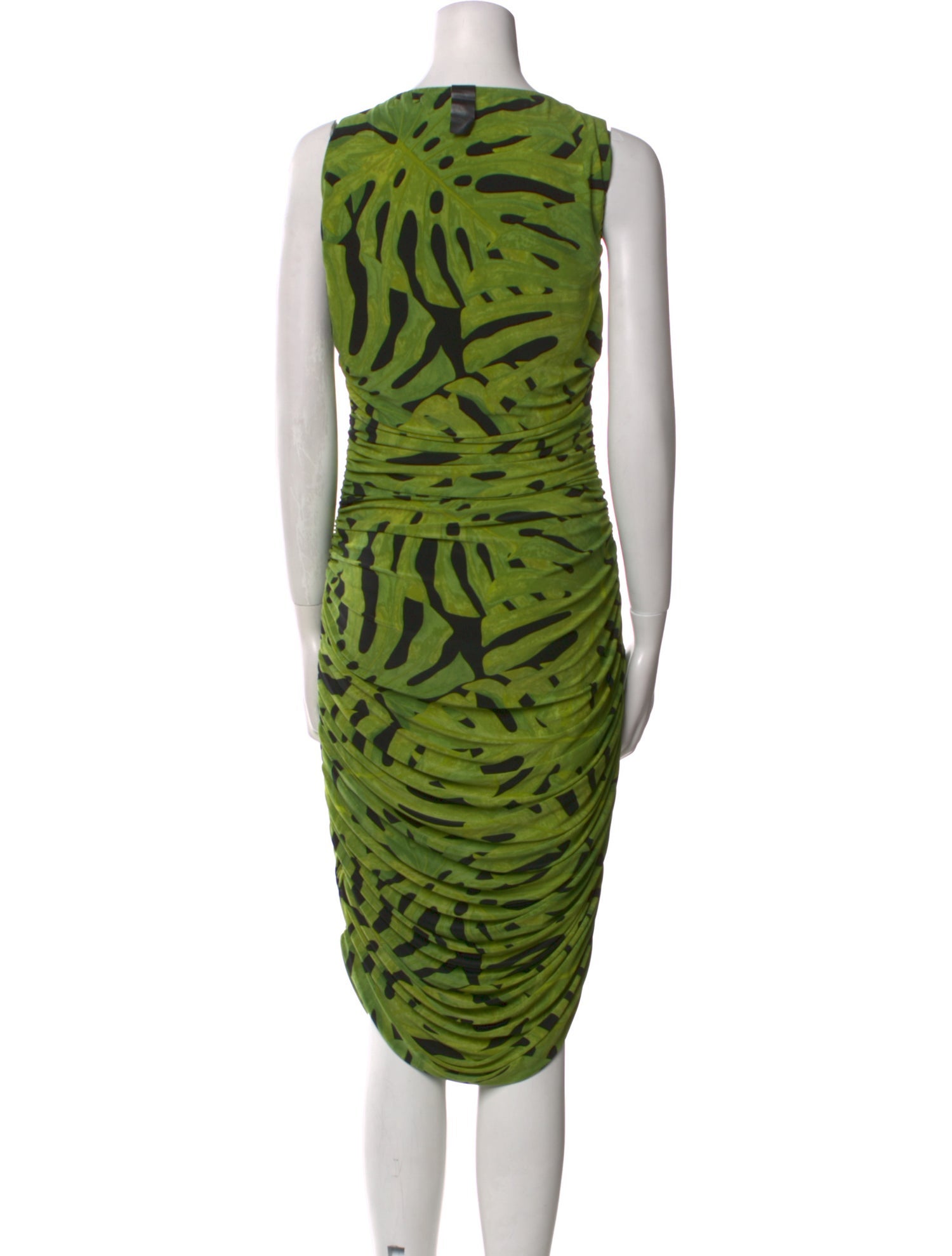 Norma Kamali Printed Mini Dress