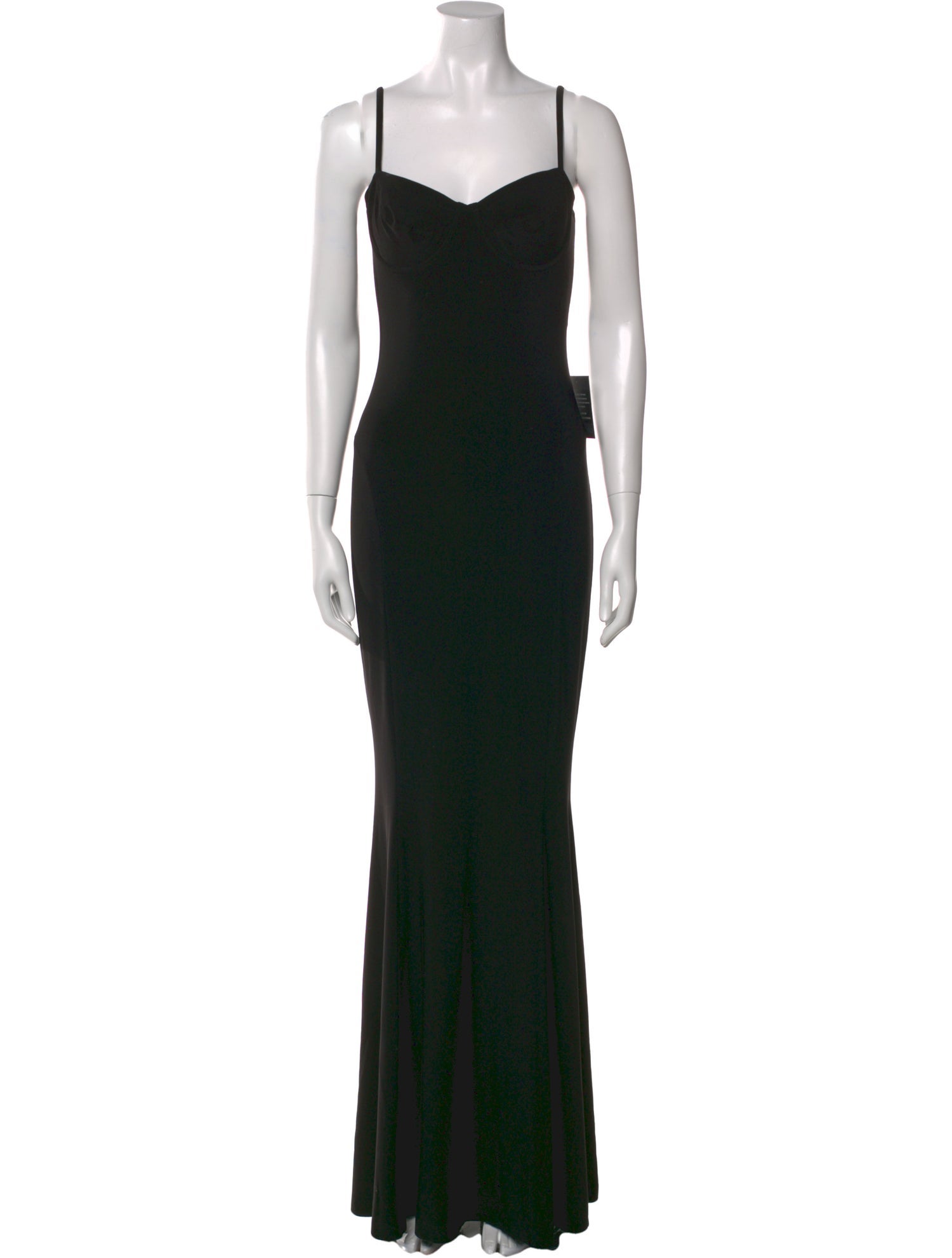 Norma Kamali Square Neckline Long Dress w/ Tags