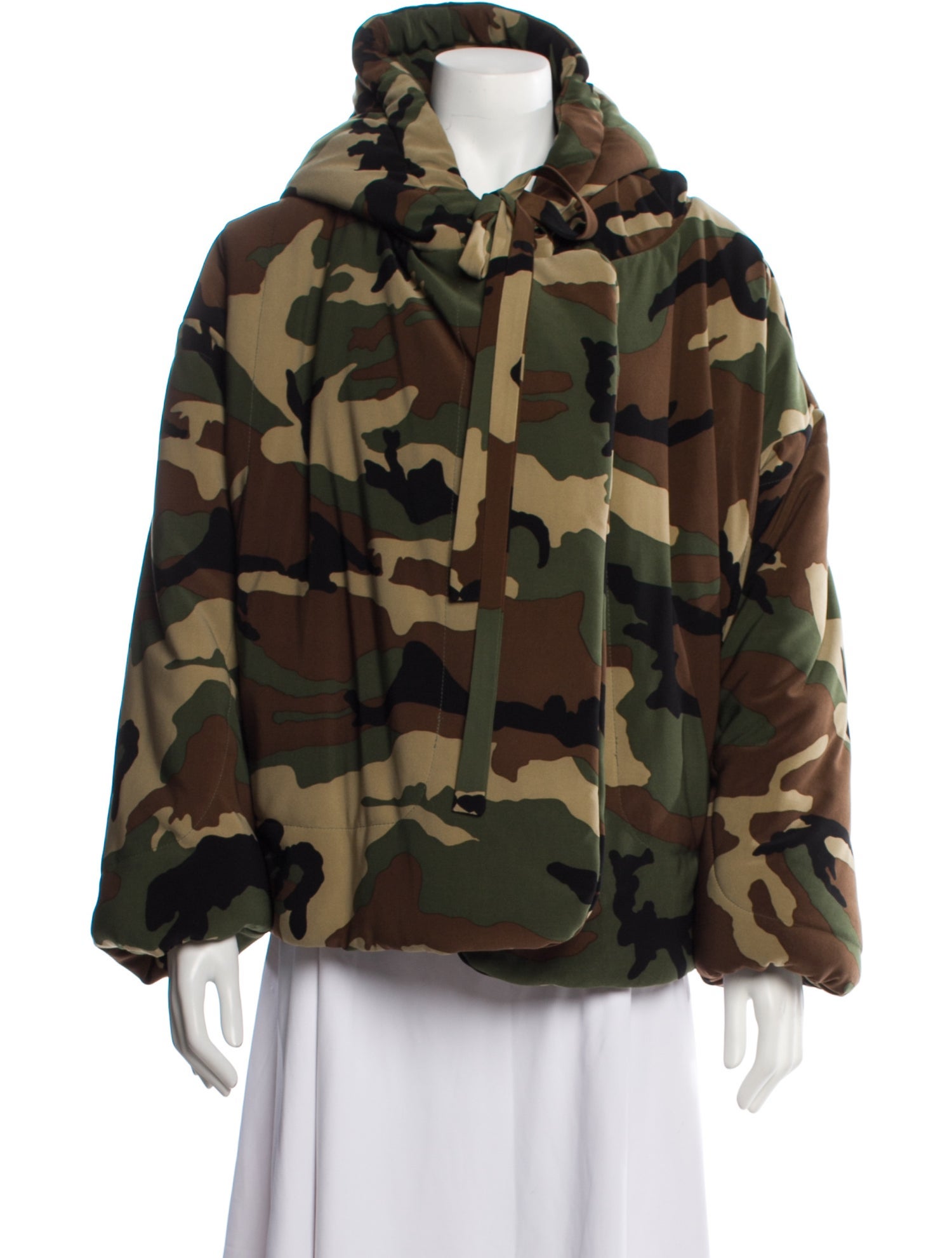 Norma Kamali Printed Utility Jacket