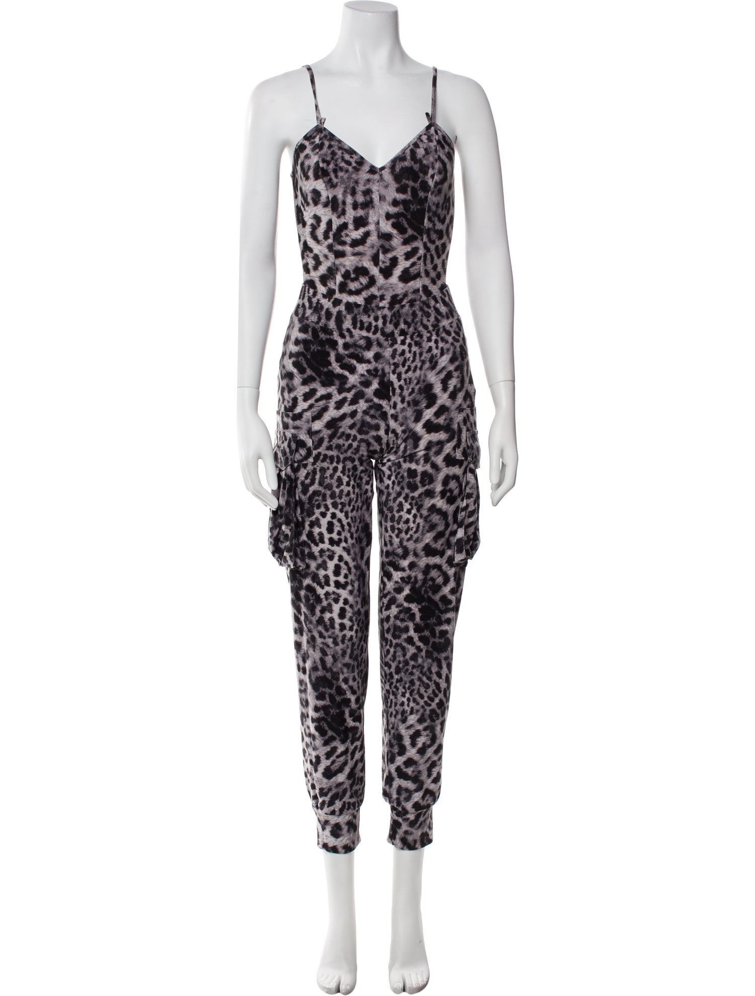 Norma Kamali Animal Print Pant Set