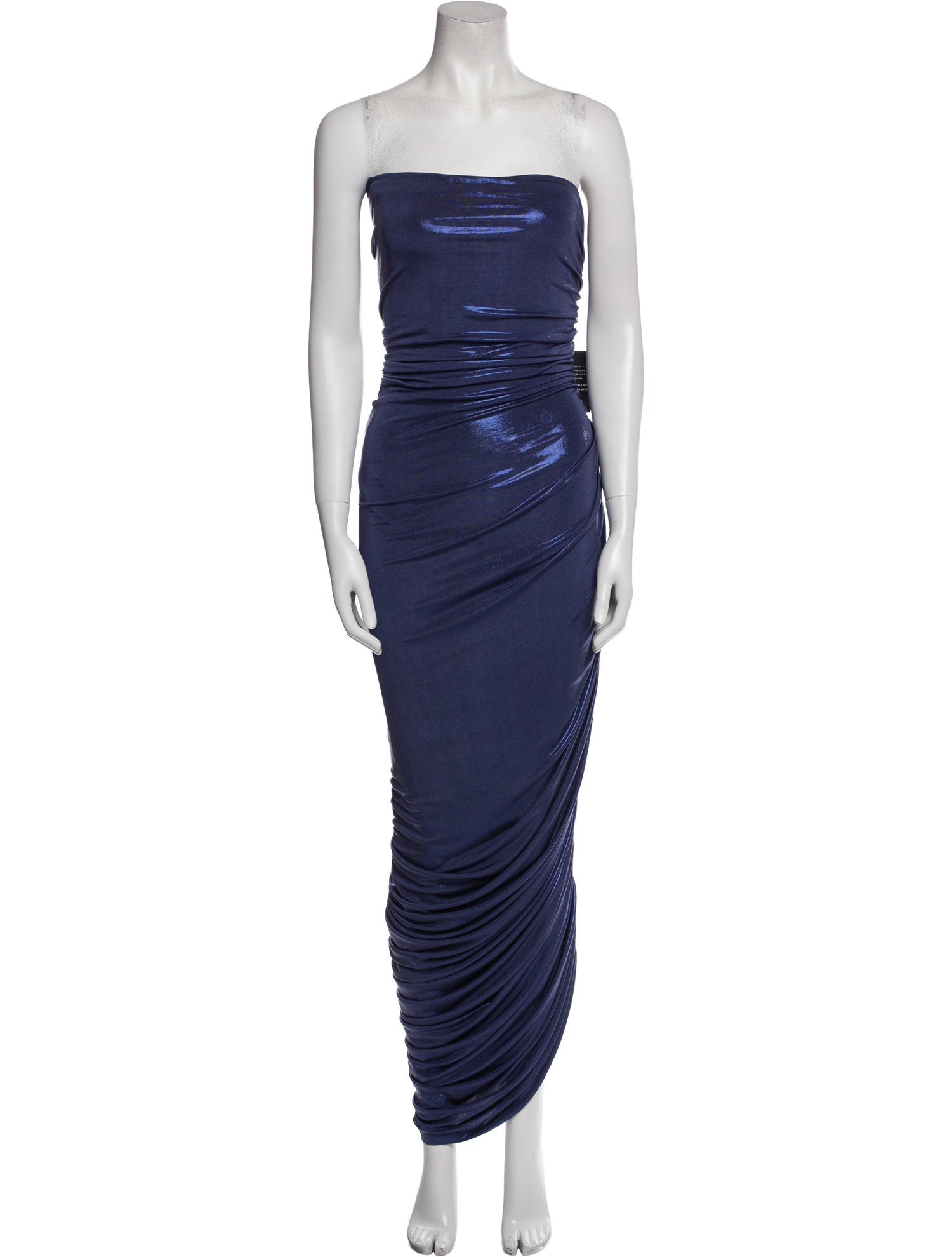 Norma Kamali Strapless Long Dress