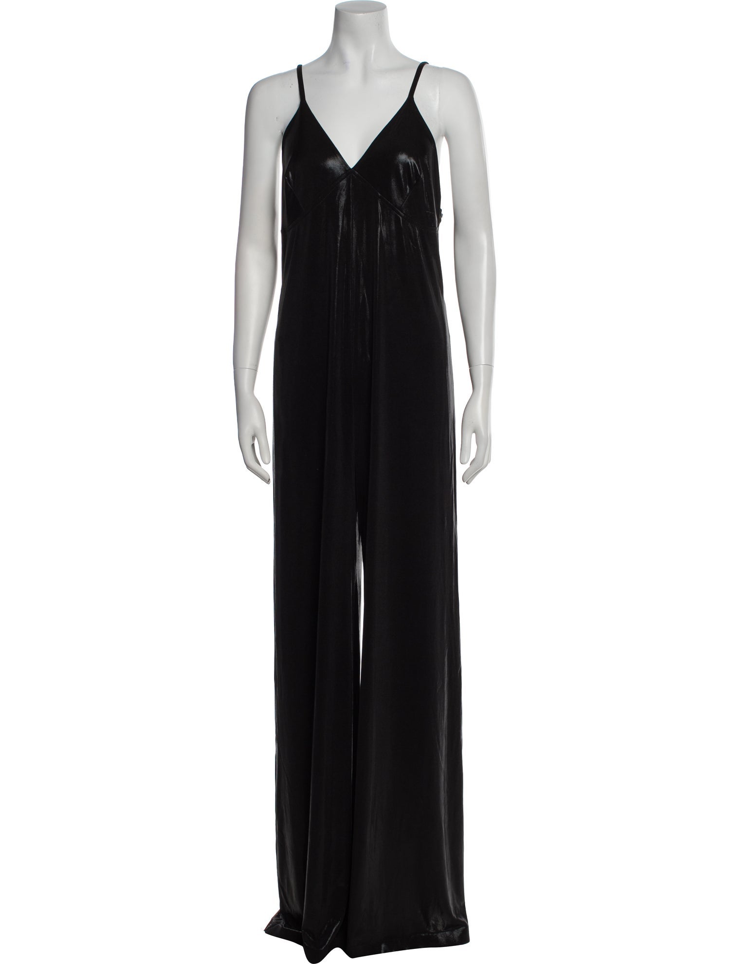 Norma Kamali V-Neck Jumpsuit