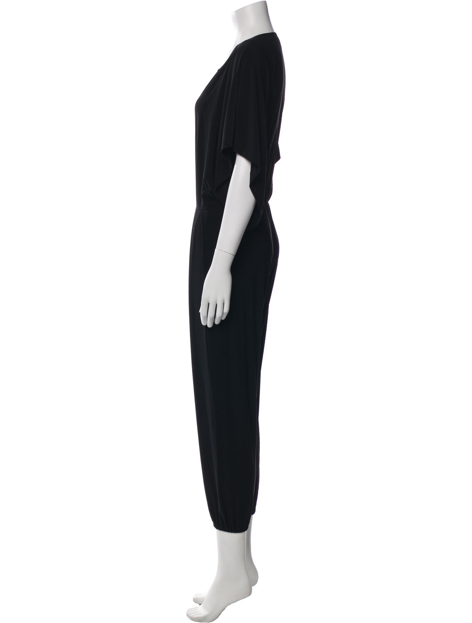 Norma Kamali V-Neck Jumpsuit