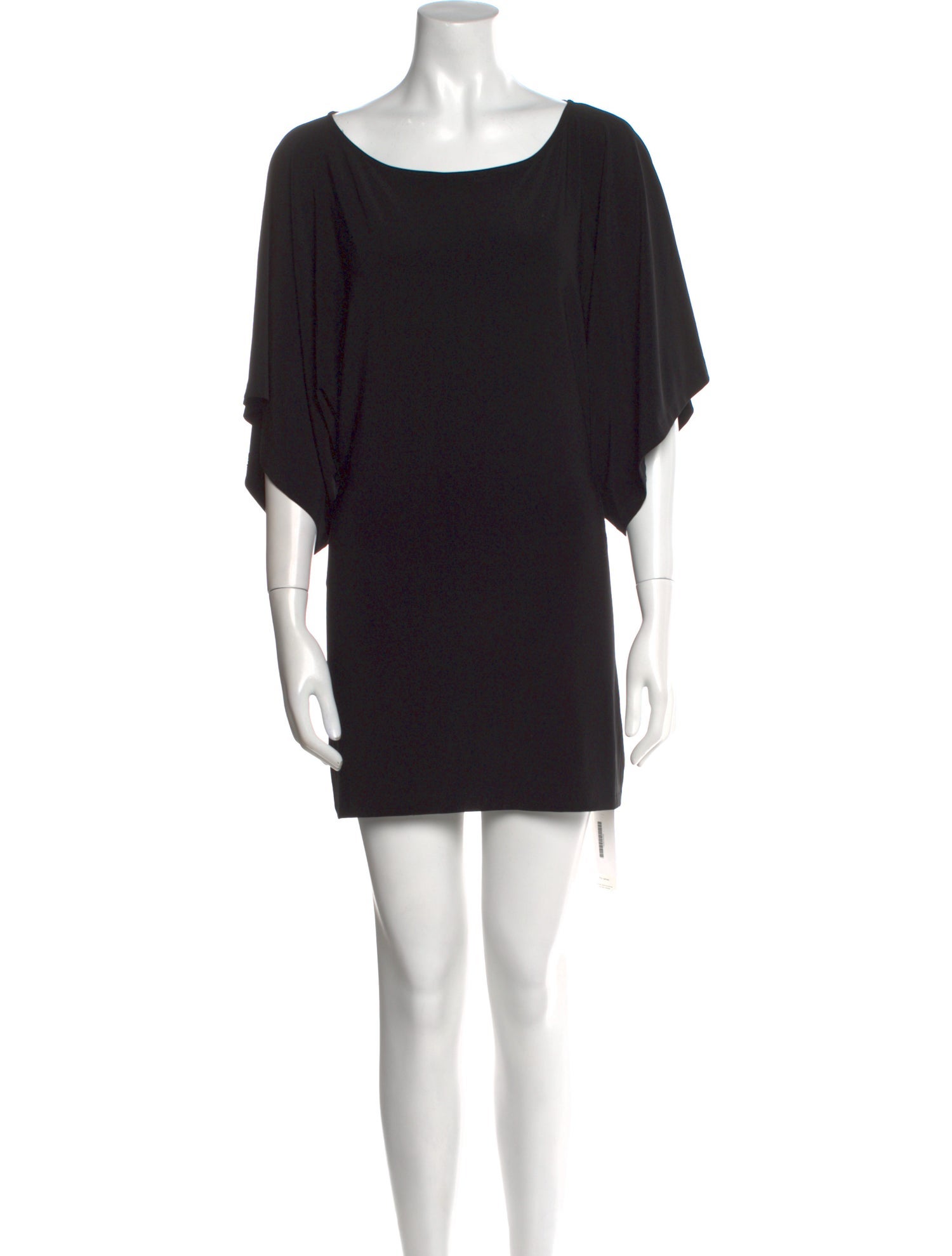 Norma Kamali Scoop Neck Mini Dress