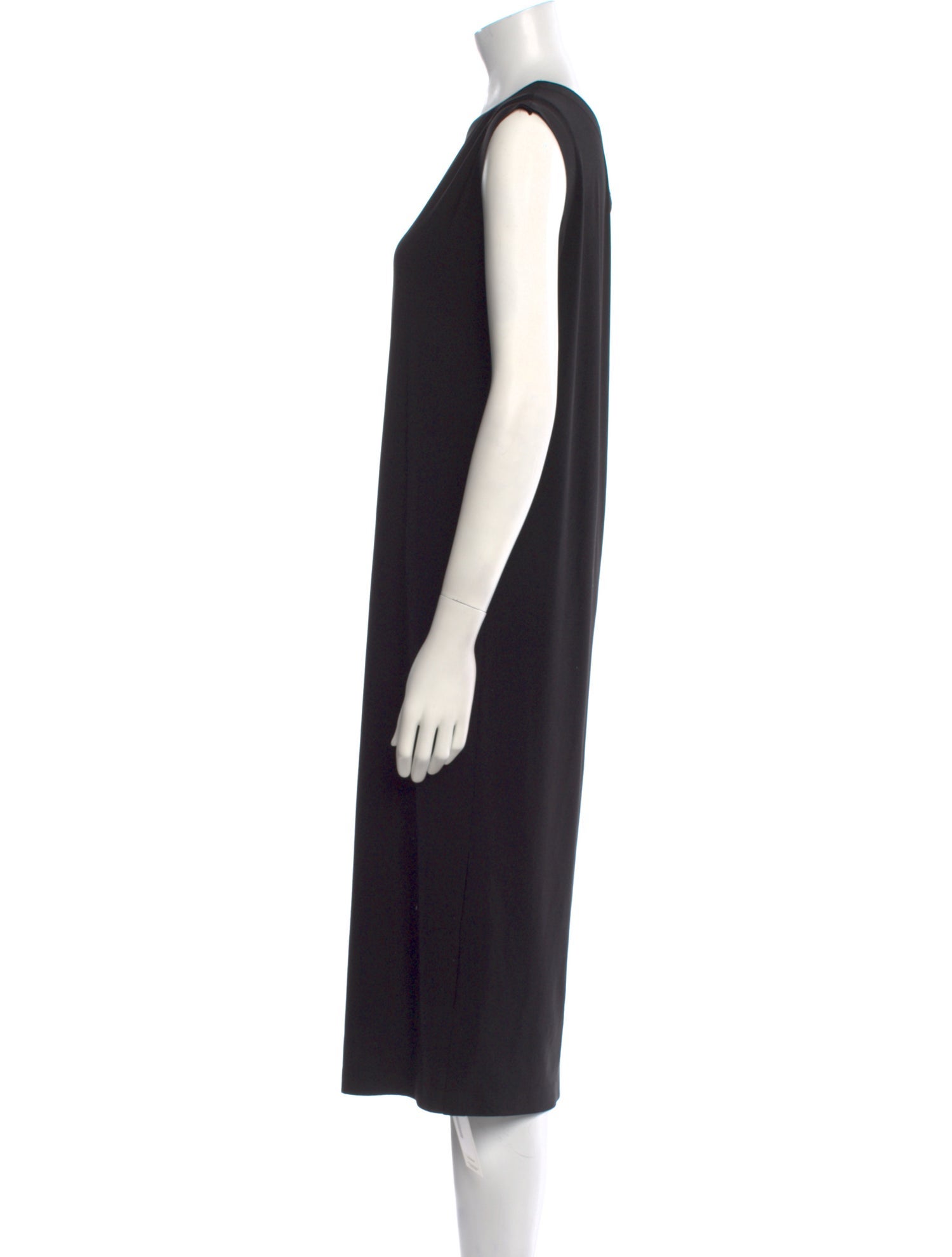 Norma Kamali One-Shoulder Midi Length Dress